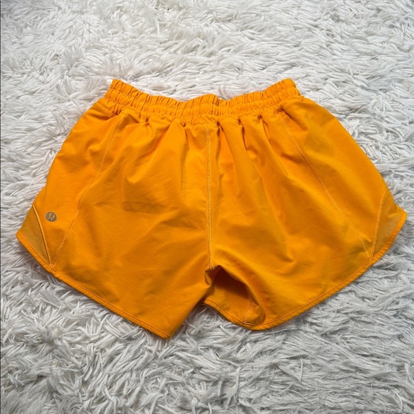 Lululemon Hotty Hot Short II *Long 4" Highlight Orange - Picture 5 of 6